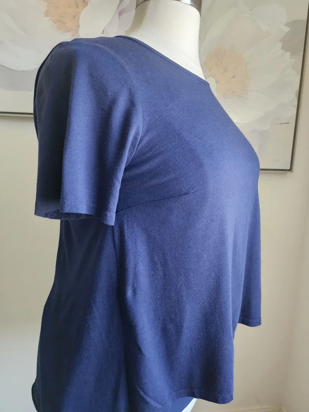 Michael Kors Navy Short Sleeve Crewneck Tee